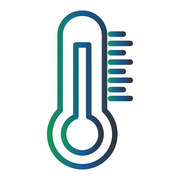 Thermometer Web Icon Simple Design Hot Temperature —  Vetores de Stock