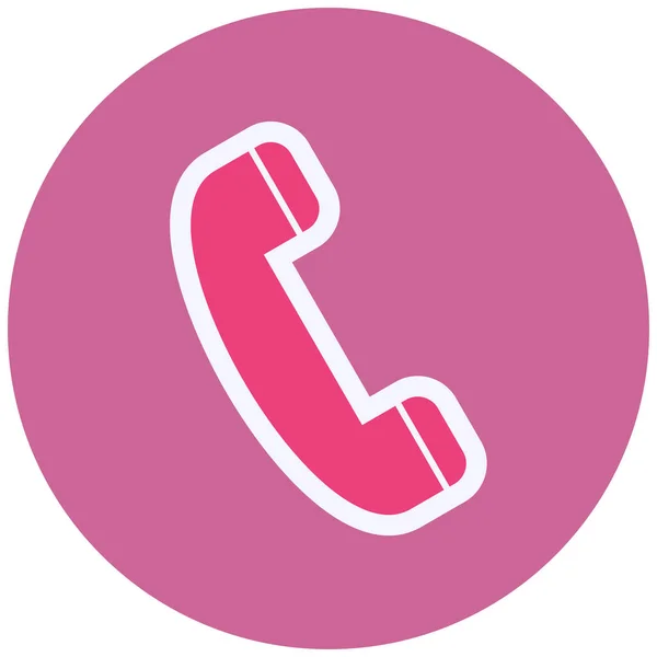 Telefon Web Icon Vektor Illustration — Stockvektor