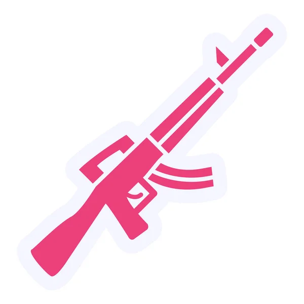 Weapon Icon Web Simple Illustration — Vector de stock