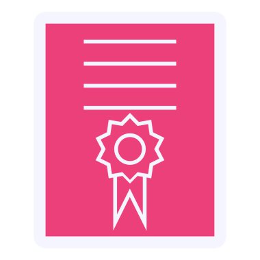 document icon for your project color vector illustration