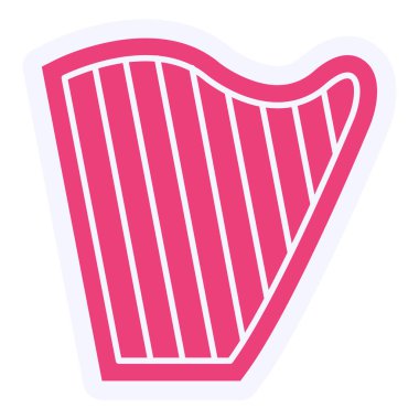 Çizgi film simgesinin vektör çizimi