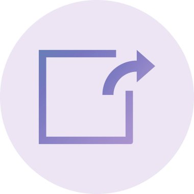 vector illustration of Export  modern icon