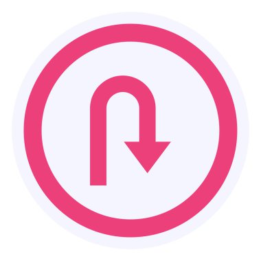 Ok. Web simgesi basit illüstrasyon