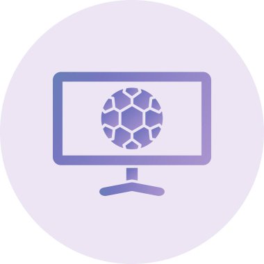 football icon. simple illustration