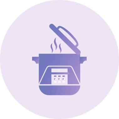 Color cooking vector illustration icon 