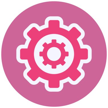 Mekanizma. Web simgesi basit illüstrasyon