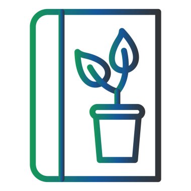 web icon, simple illustration of Plant Pot