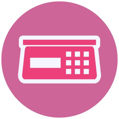 Laboratuvar Ölçeklendirmesi modern simge vektör illüstrasyonu