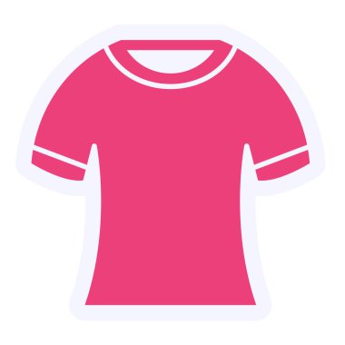 Gömlek. Web simgesi basit illüstrasyon