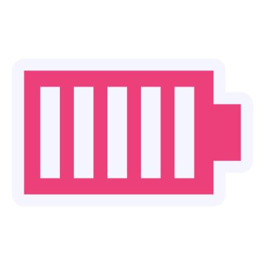 web icon simple illustration of Battery