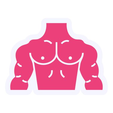 Vücut simge vektör çizim