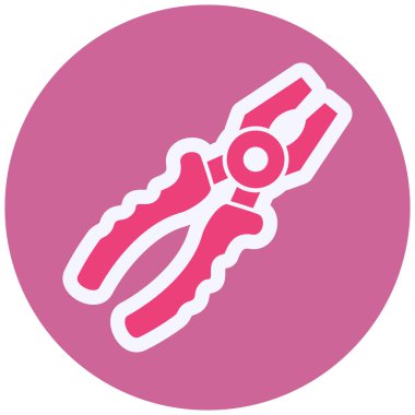vector illustration of a Plier  icon