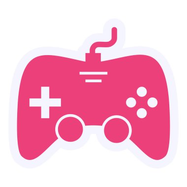 Oyun kolu. Web simgesi basit illüstrasyon