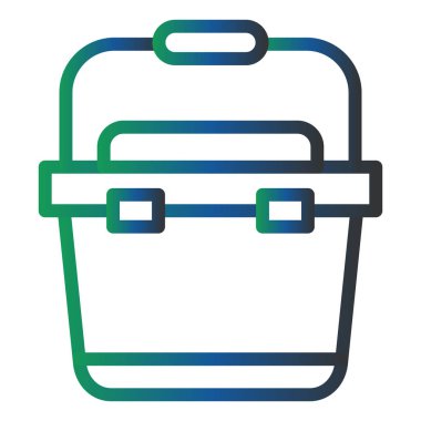 Tablo simgesinin vektör illüstrasyonu 