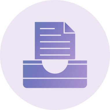 Notlar simgesinin vektör çizimi