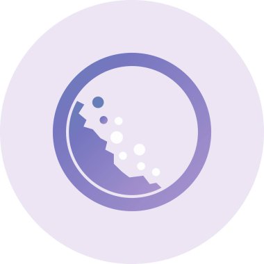 Modern b 'nin vektör illüstrasyonu eksik simgesi