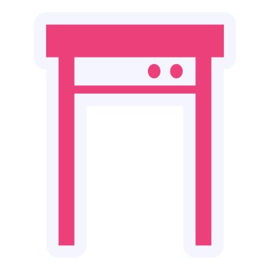 Güvenlik simgesinin vektör illüstrasyonu