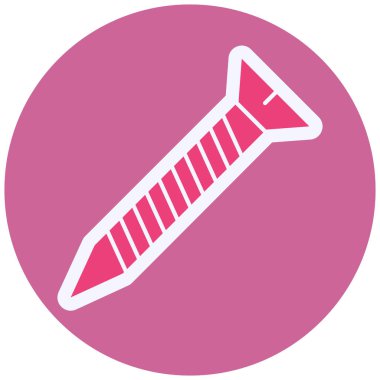 Kalem. Web simgesi basit illüstrasyon