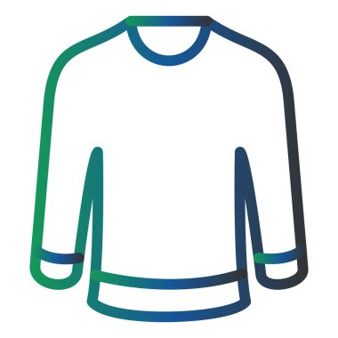 Gömlek. Web simgesi basit illüstrasyon