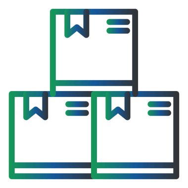 Kitap. Web simgesi basit illüstrasyon