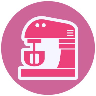 Karıştırıcı modern simge vektör illüstrasyonu