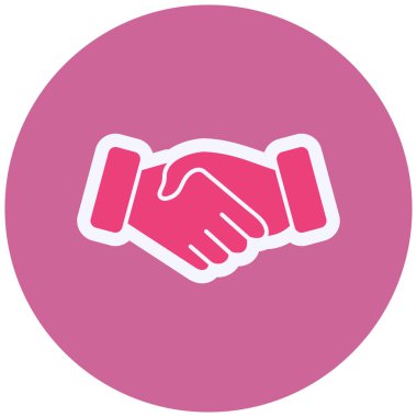 Tokalaşın. Web simgesi basit illüstrasyon