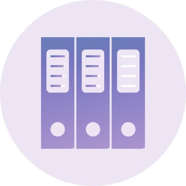 Dosya simgesinin vektör illüstrasyonu