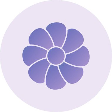 simple and beautiful illustration of flower with petals 