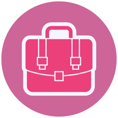 briefcase, web icon simple illustration