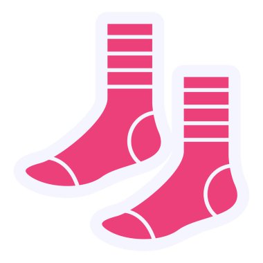 çorap vektör çizim