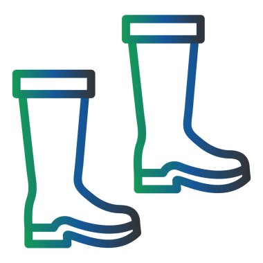 vector illustration of Fishing Boots