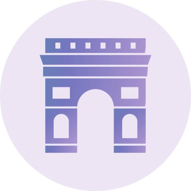 Arc De Triomphe  landmark symbol