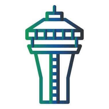 Modern yapı simgesinin vektör illüstrasyonu