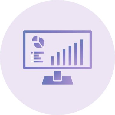 seo modern simgesinin vektör illüstrasyonu