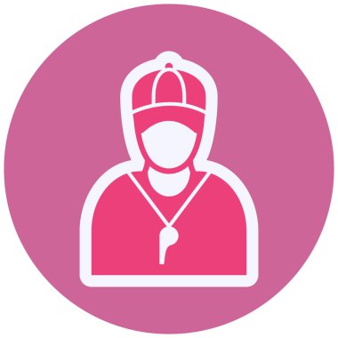 kadın simgesi, vektör illüstrasyonu