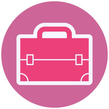 briefcase, web icon simple illustration
