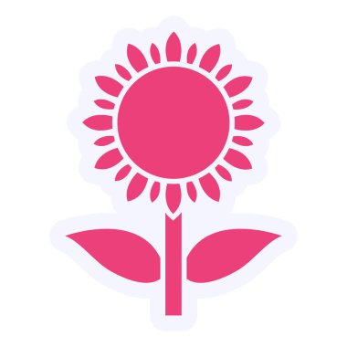 simple and beautiful illustration of flower with petals 