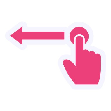 İmleç. Web simgesi basit illüstrasyon