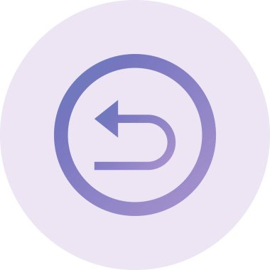 Projeniz için sol yön ok simgesi