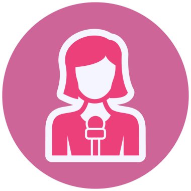 Modern simgenin vektör illüstrasyonu