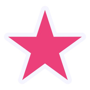 star simple icon web illustration