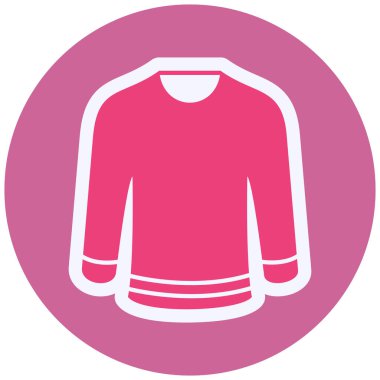 Gömlek. Web simgesi basit illüstrasyon