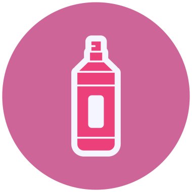 Sprey simgesi, vektör illüstrasyonu