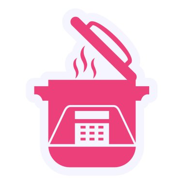 Color cooking vector illustration icon 