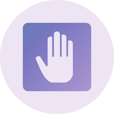 el simgesi vektörü, projeniz için düz tasarım simgeleri