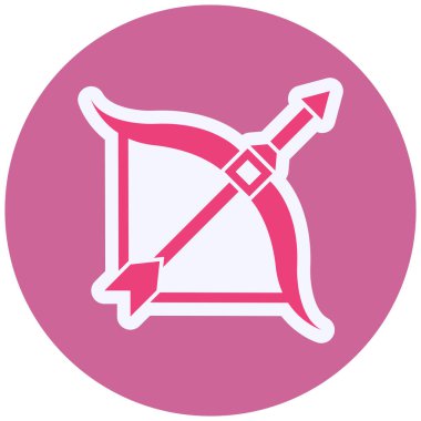 Okçuluk Vektörü Sembol Tasarımı