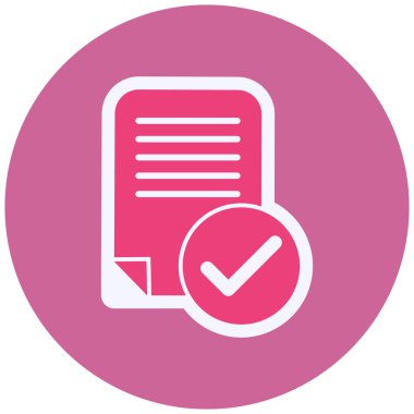 checklist. web icon simple illustration. Valid 