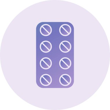 Haplar. Web simgesi basit illüstrasyon