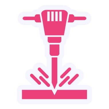 Sondaj. Web simgesi basit illüstrasyon