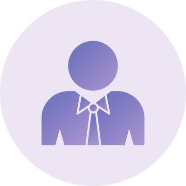 - Avukat. Web simgesi vektör illüstrasyonu